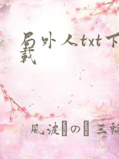 局外人txt下载