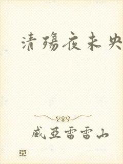 清殇夜未央