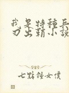 我是特种兵之利刃出鞘小说