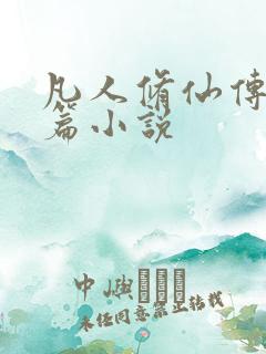 凡人修仙传人界篇小说