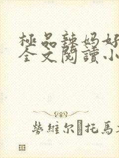 极品辣妈好v5全文阅读小说