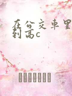 在公交车里c弄到高c