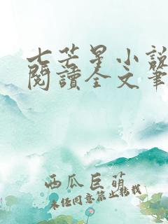 七芒星小说免费阅读全文笔趣阁