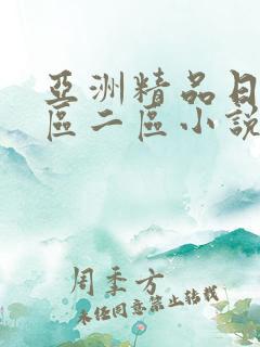 亚洲精品日韩一区二区小说