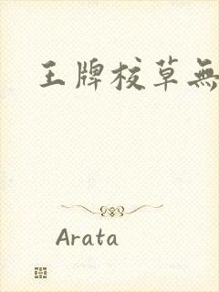 王牌校草无限爱