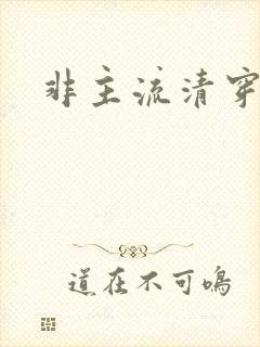 非主流清穿