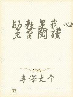 助教是我心尖宠免费阅读