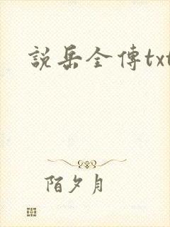 说岳全传txt