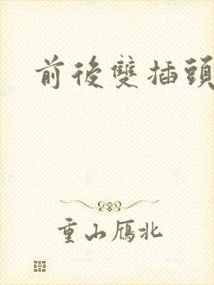 前后双插头互攻