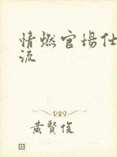 情燃官场仕途风流