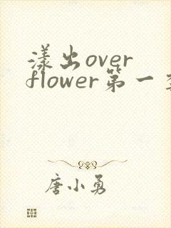漾出over flower第一季翻译