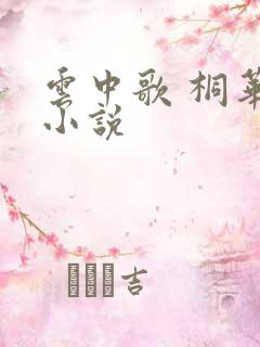 云中歌 桐华 小说