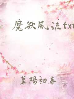 魔欲风流txt