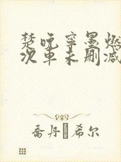 楚晚宁墨燃第一次车未删减