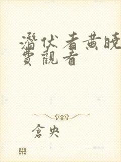 潜伏者黄晓明免费观看