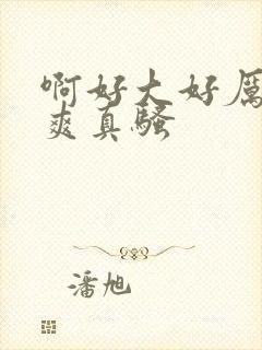 啊好大好厉害好爽真骚