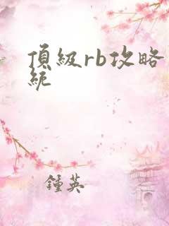 顶级rb攻略系统