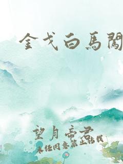 金戈白马闯三国