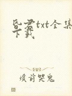 昏君txt全集下载