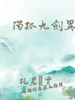 独孤九剑异世录