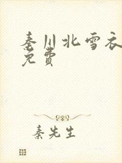 秦川北雪衣小说免费