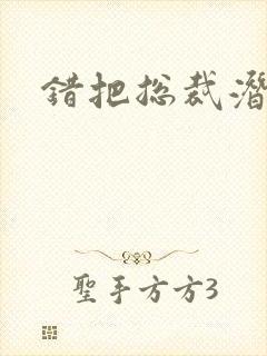 错把总裁潜规则