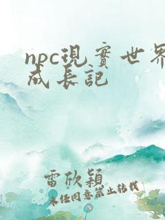 npc现实世界成长记