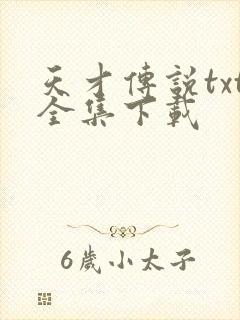 天才传说txt全集下载