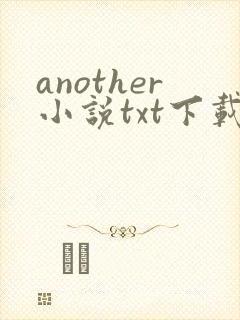 another小说txt下载