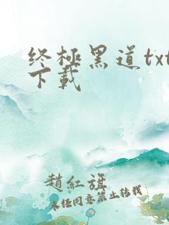 终极黑道txt下载