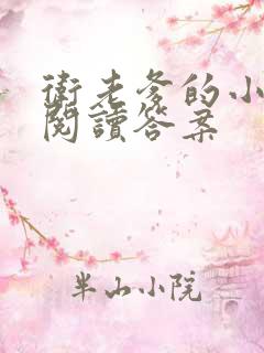 卫老爹的小渔船阅读答案