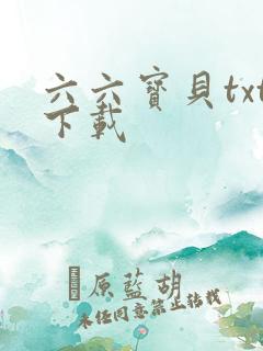 六六宝贝txt下载