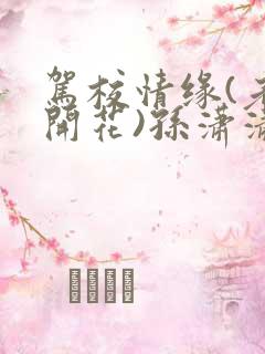 驾校情缘(老树开花)孙潇潇笔趣阁