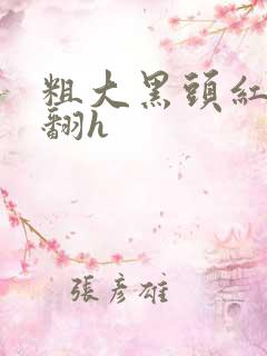 粗大黑头红肿外翻h