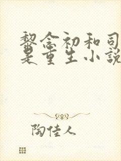 黎念初和司慕城是重生小说