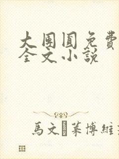 大团圆免费阅读全文小说