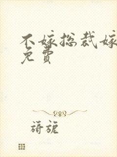 不嫁总裁嫁男仆免费