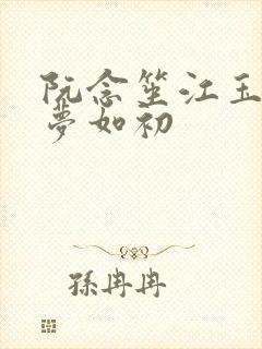 阮念笙江玉楼回梦如初