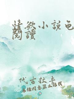 情欲小说龟全文阅读