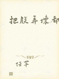 把朕弄坏都可以