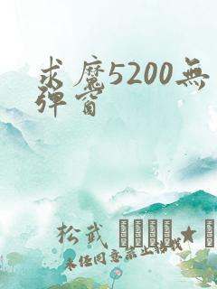 求魔5200无弹窗