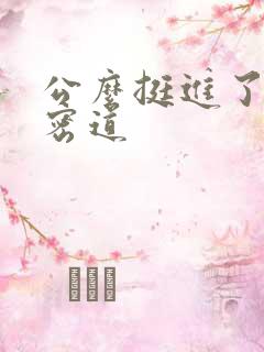 公么挺进了我的密道