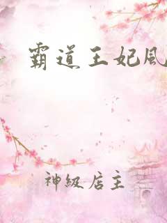 霸道王妃风流王