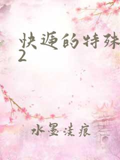 快递的特殊待遇2