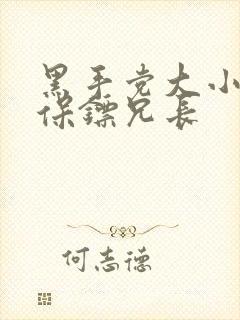 黑手党大小姐和保镖兄长