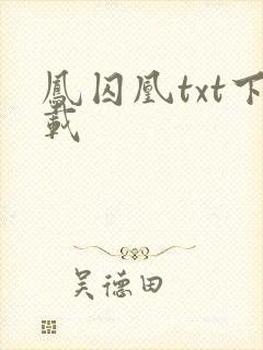 凤囚凰txt下载