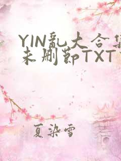 YIN乱大合集未删节TXT下载