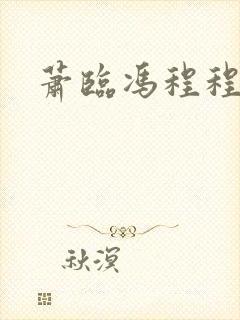 萧临冯程程小说