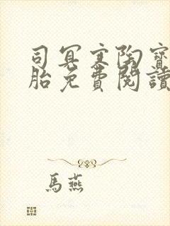 司冥寒陶宝六胞胎免费阅读笔趣阁