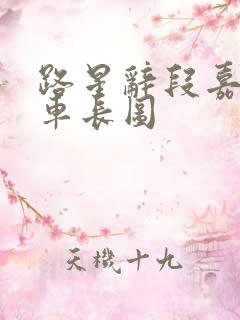 路星辞段嘉衍肉车长图